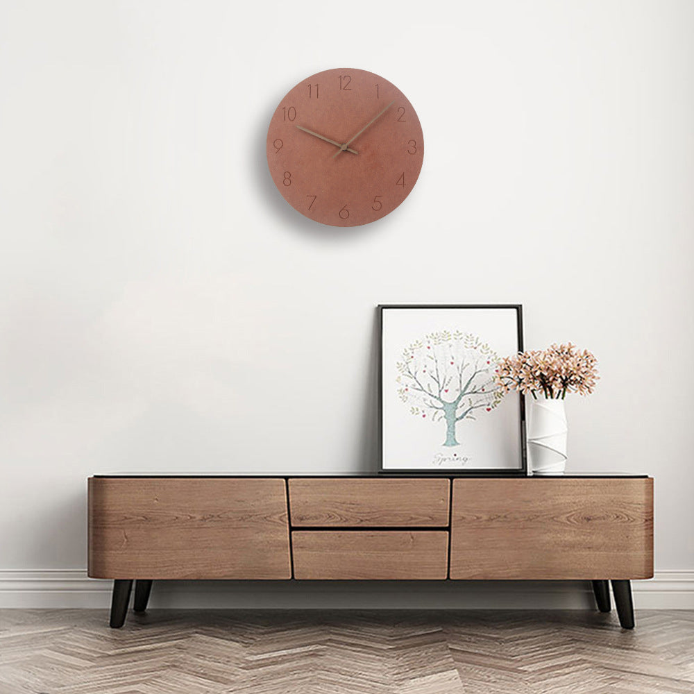 Skorter | Minimalist Norwegian Wall Decoration Silent Clock 29 cm