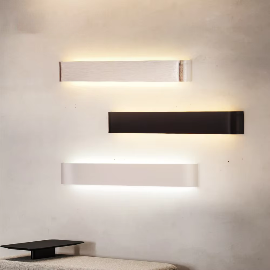 Skorter | Nordic LED Wall Light - Modern Brushed Aluminum Indoor Wall Light