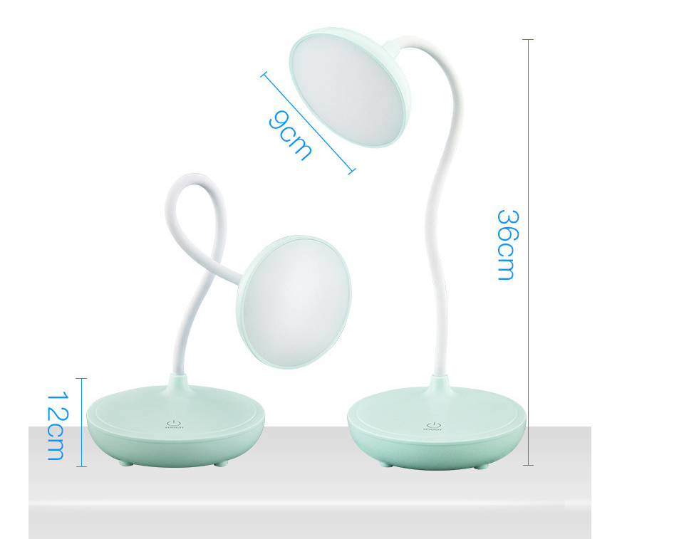USB Charging 3-Touch Pastel Desk Lamps
