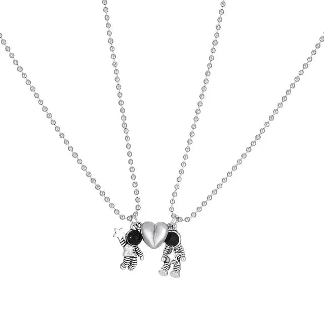Skorter | I love you Best Friends / Couple Necklace Jewelry Puzzle Necklace