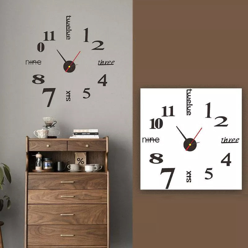 Skorter | Modern DIY Screwless Wall Clock