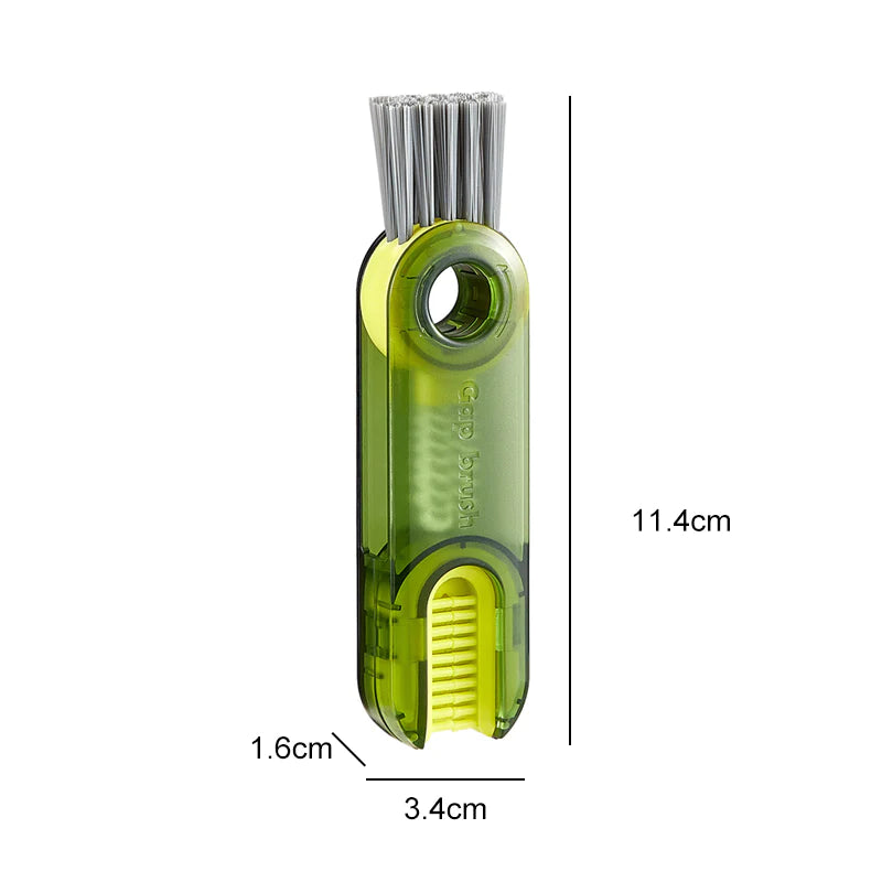 skorter | 3 In 1 Cleaning Brush Multi-Function Bottle Gap Cleaner Brush