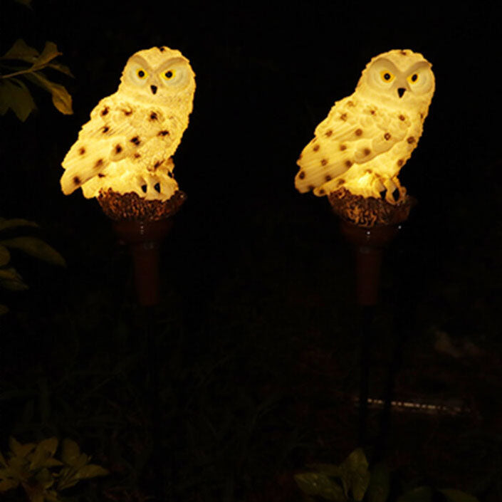 Skorter | Solar Owl LED Outdoor waterproof decorative lawn ground light