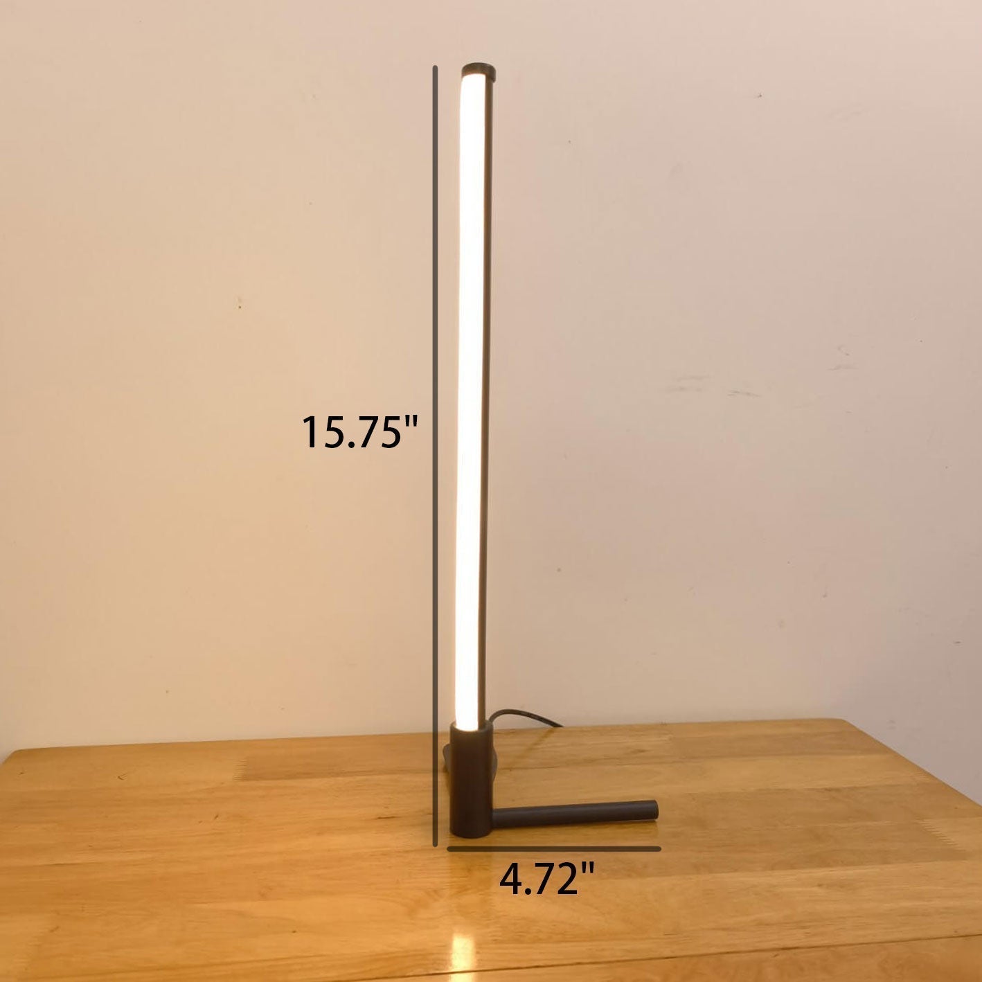 Skorter | Luminix Bar LED Table Lamp | Minimalist Design | Night Light & Ambient Lighting | Modern & Decorative