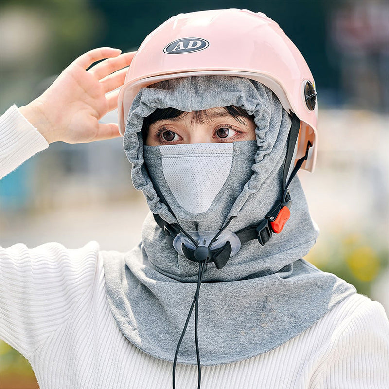 skorter | Hooded Face Mask With Neck Warmer For Cycling