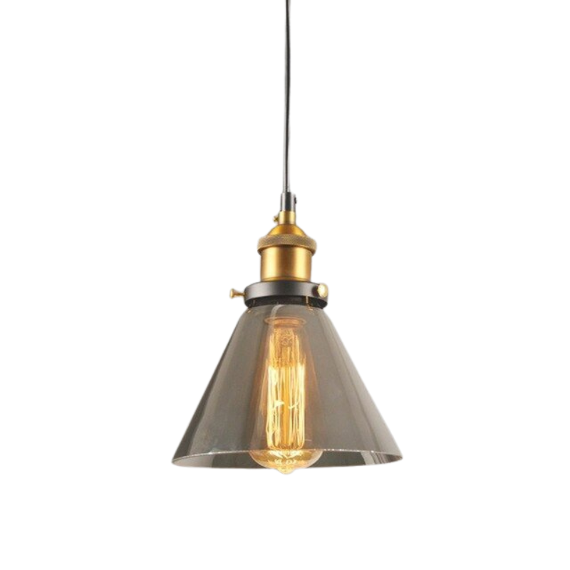 Skorter | GlassHaven – Elegant Industrial Pendant Lamp