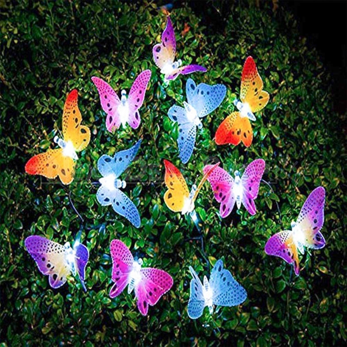 Skorter | 12 Butterfly LED Sun Fairy Lights