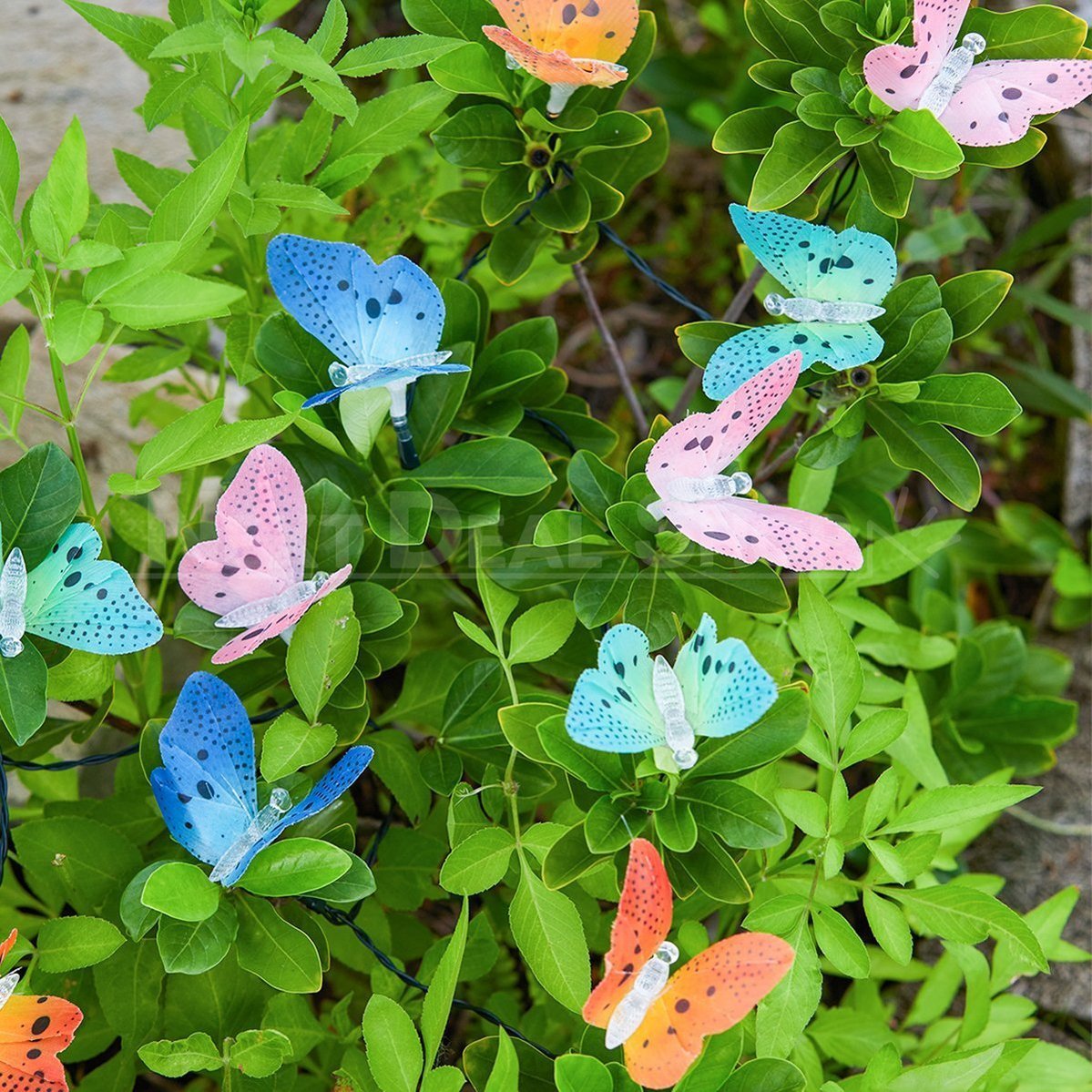 Skorter | 12 Butterfly LED Sun Fairy Lights