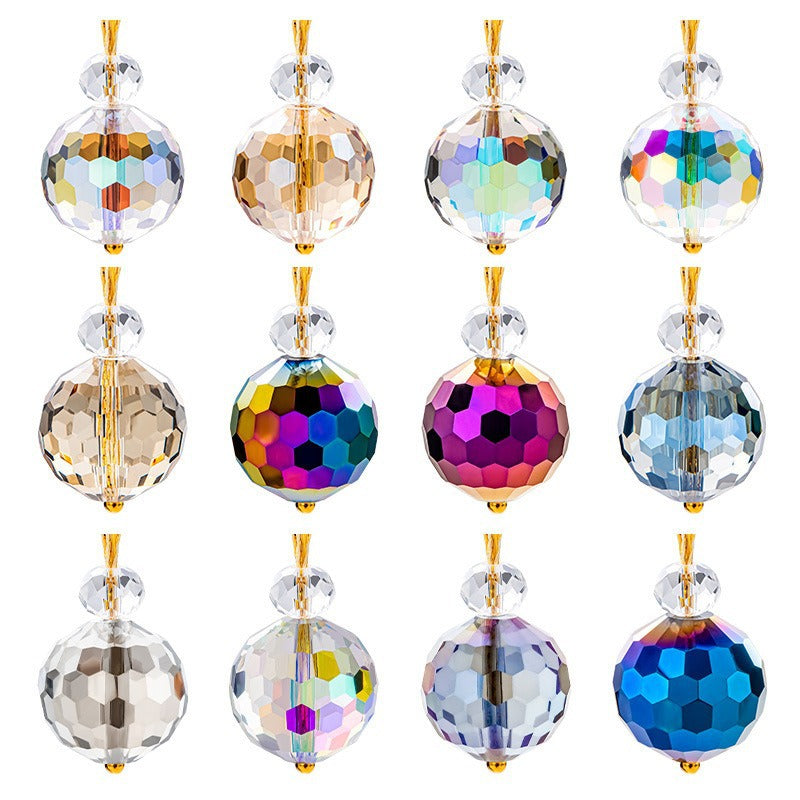 Skorter | 12 Pcs - Christmas Crystal Ball Hanging Ornament