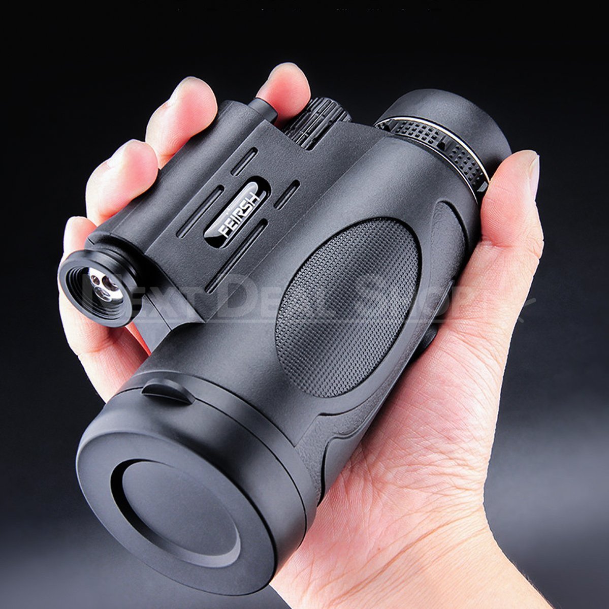 Skorter | 12 X 50 Monocular telescope with laser light and flashlight