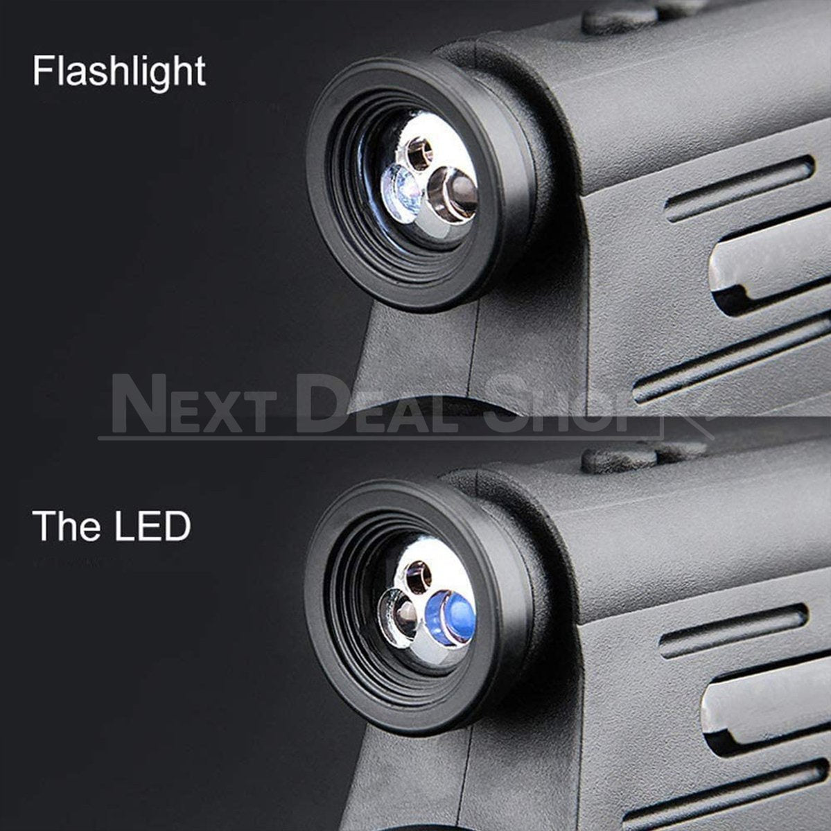 Skorter | 12 X 50 Monocular telescope with laser light and flashlight