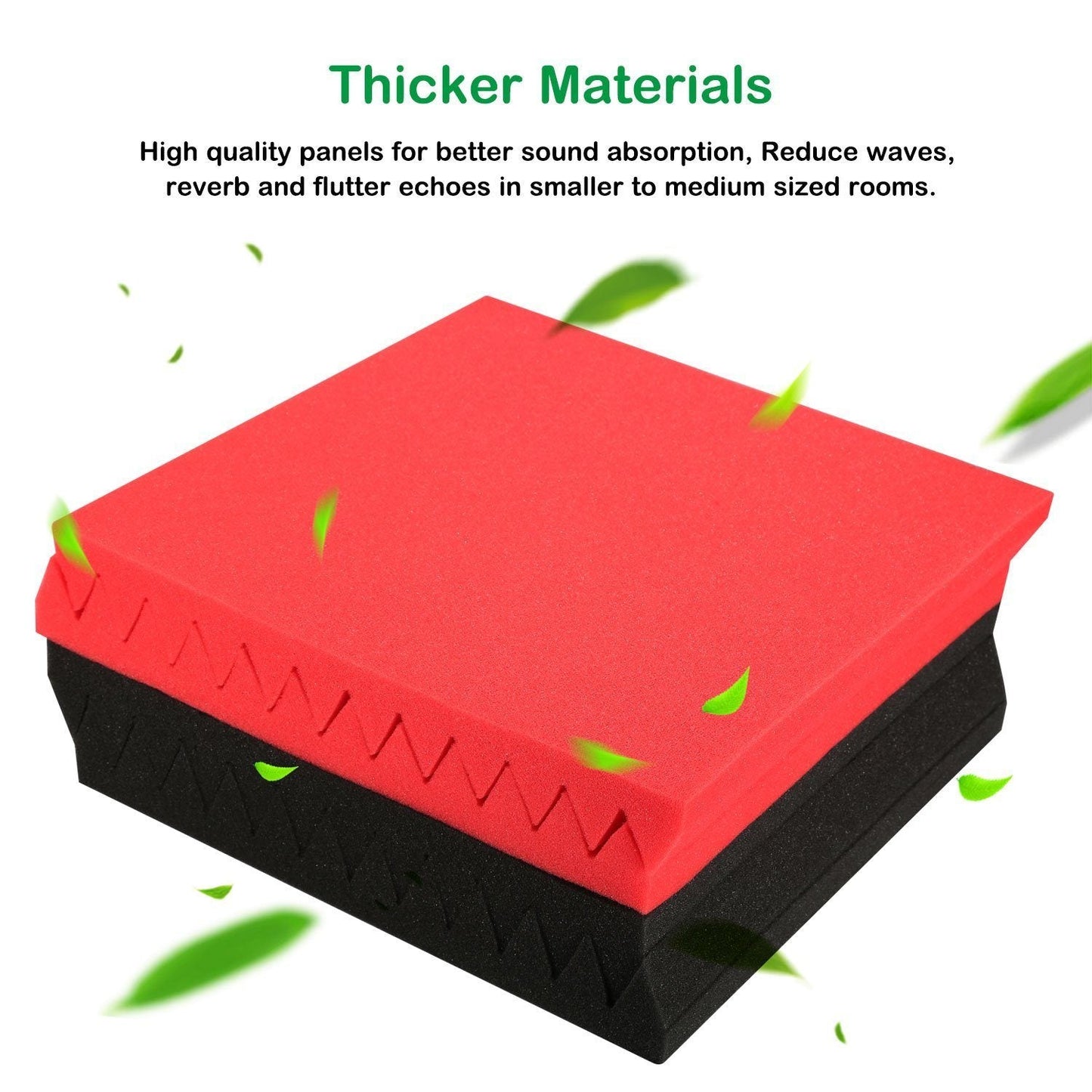 Skorter | 12-Pack: AGPtEK Sound-absorbing Foam Acoustic Panels