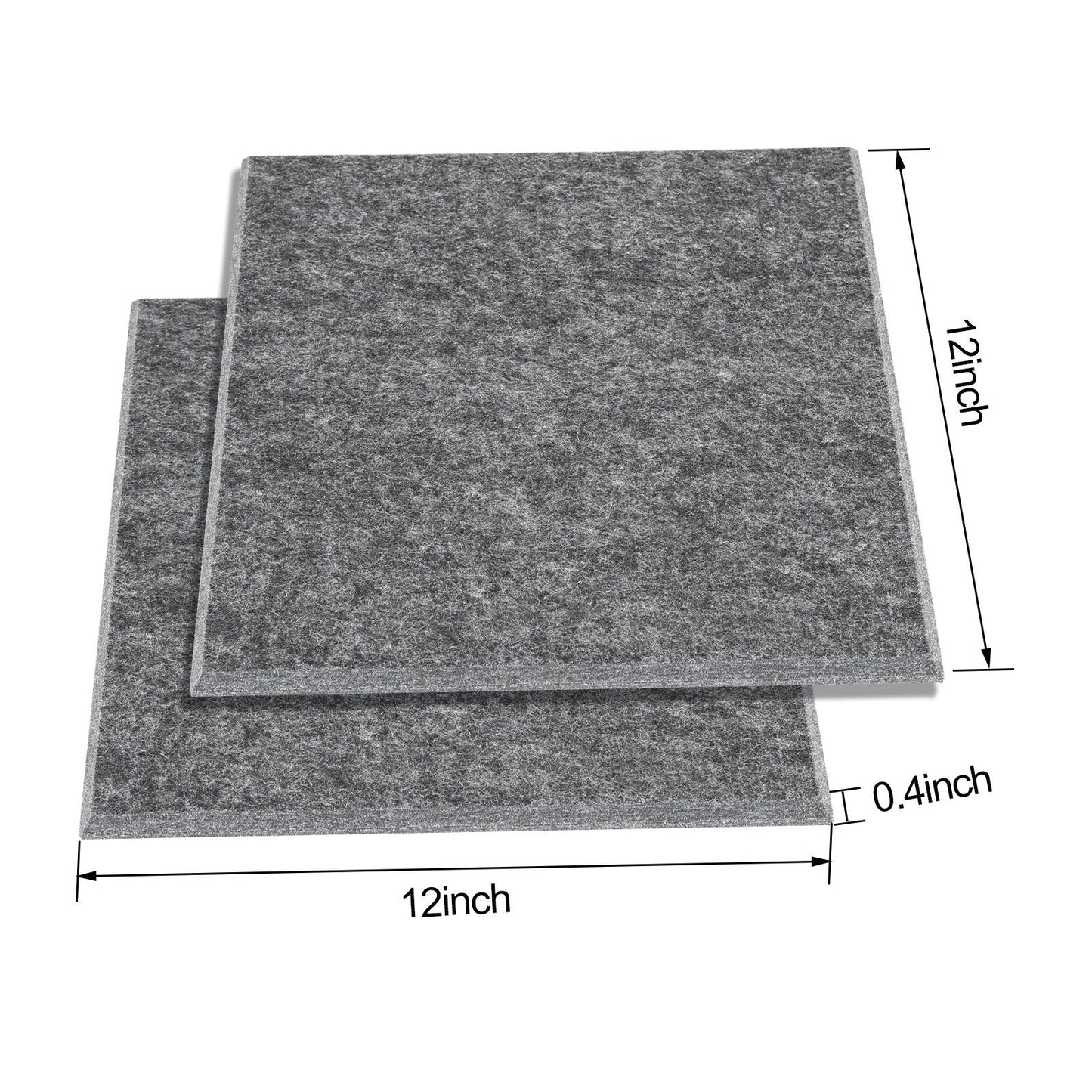 Skorter | 12-Pack: AGPtEK Acoustic Absorption Soundproofing Panels