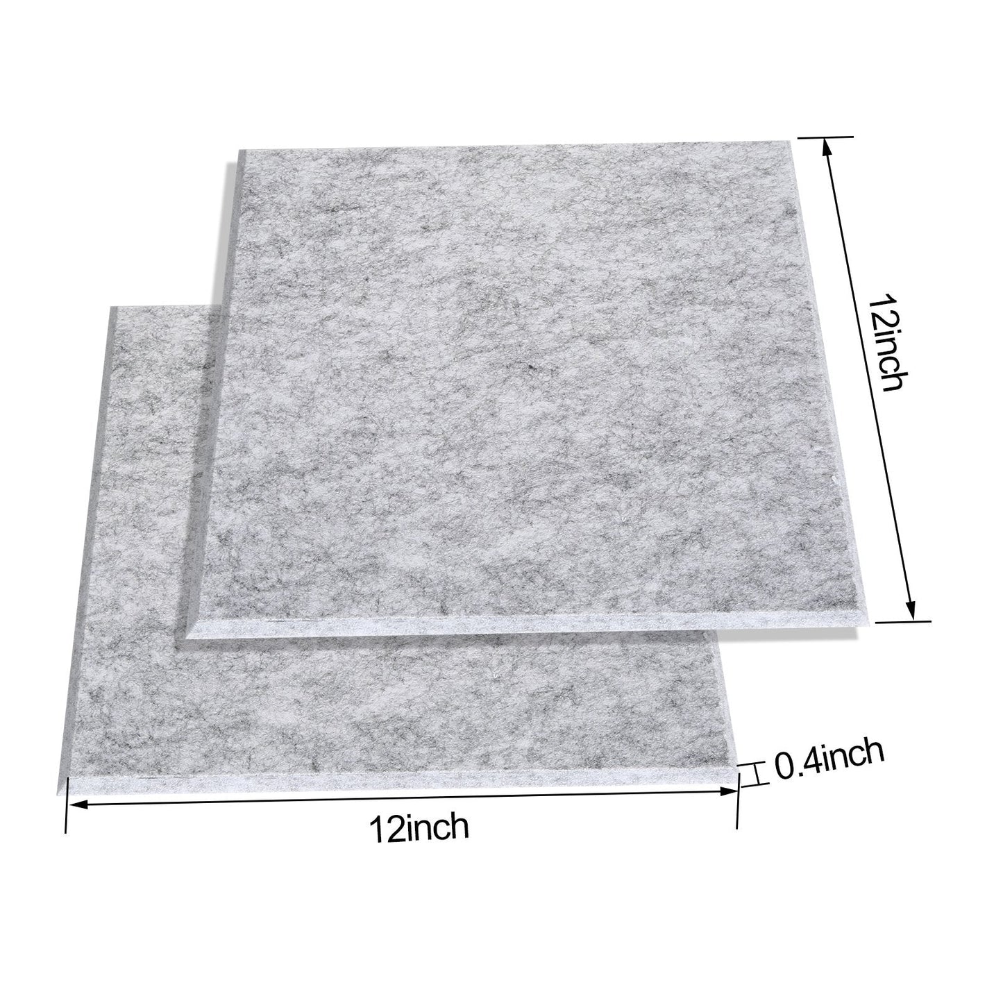 Skorter | 12-Pack: AGPtEK Acoustic Absorption Soundproofing Panels