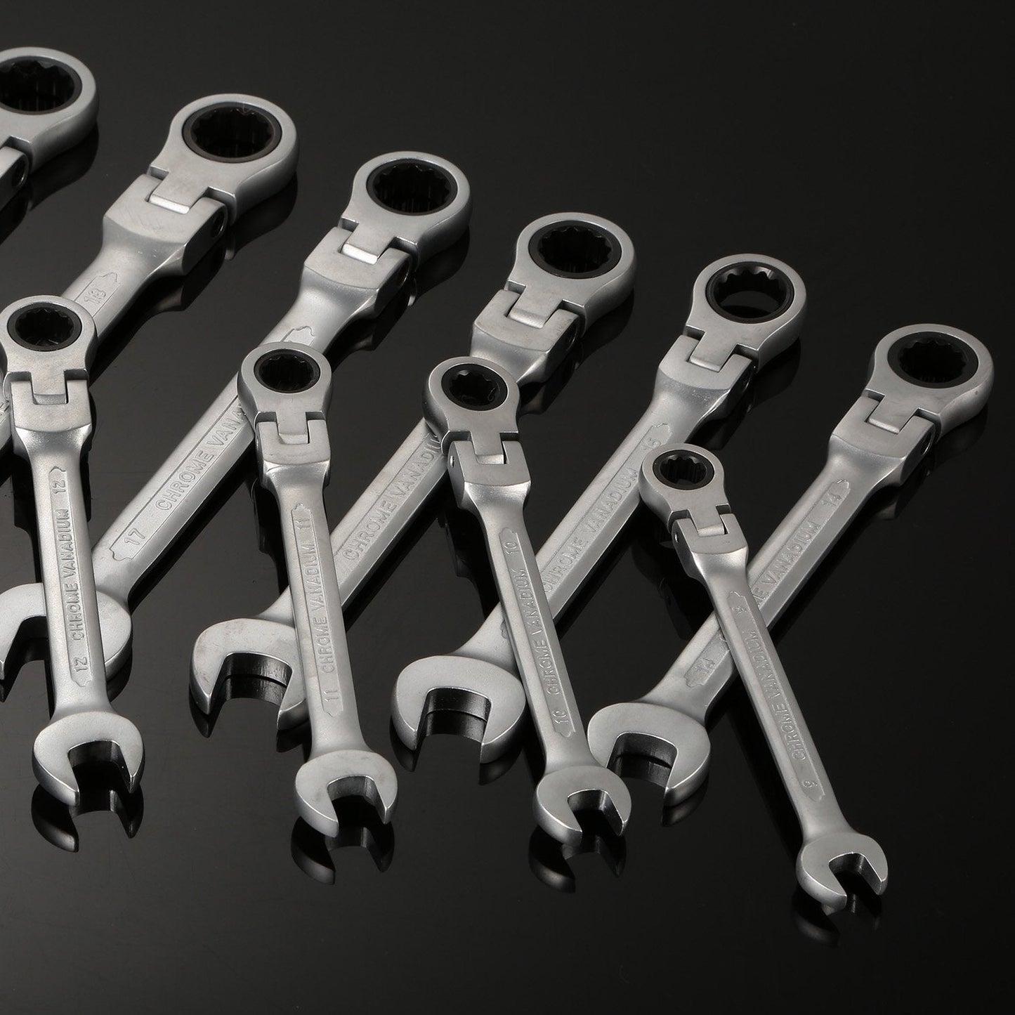 Skorter | 12-piece set: 8-19mm metric combination wrench