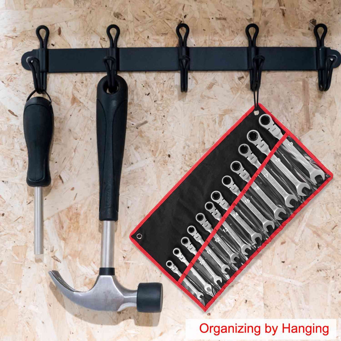 Skorter | 12-piece set: 8-19mm metric combination wrench