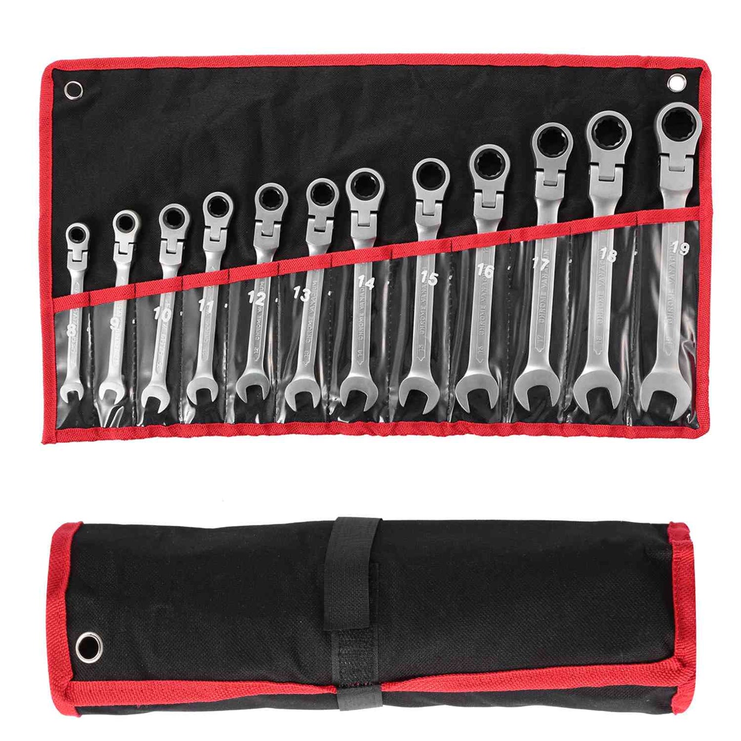 Skorter | 12-piece set: 8-19mm metric combination wrench