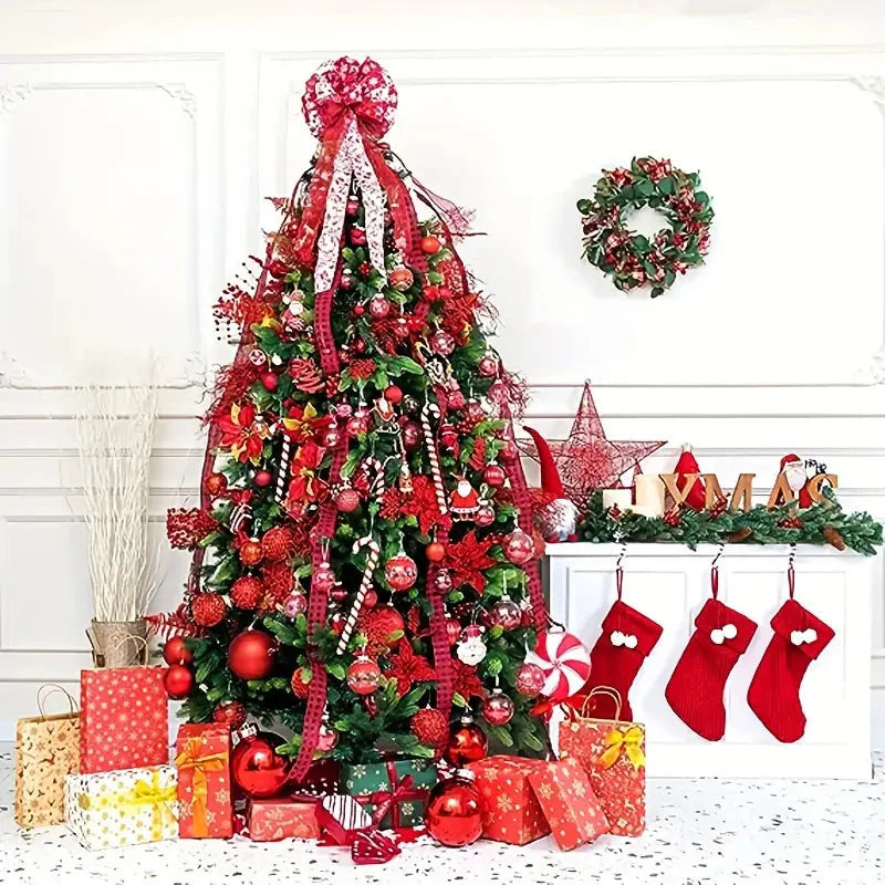 Skorter | 12-piece set: Large sparkling sequin foam ball decoration