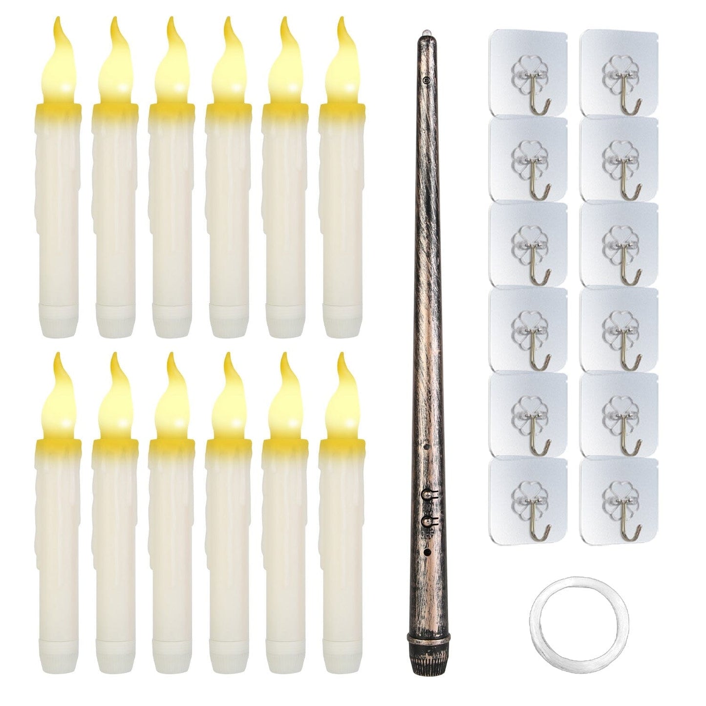 Skorter | 12-Pack: Flameless LED Magic Floating Lights