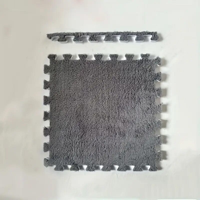 Skorter | 12 pieces: Cushion weave carpet Full Floor mat