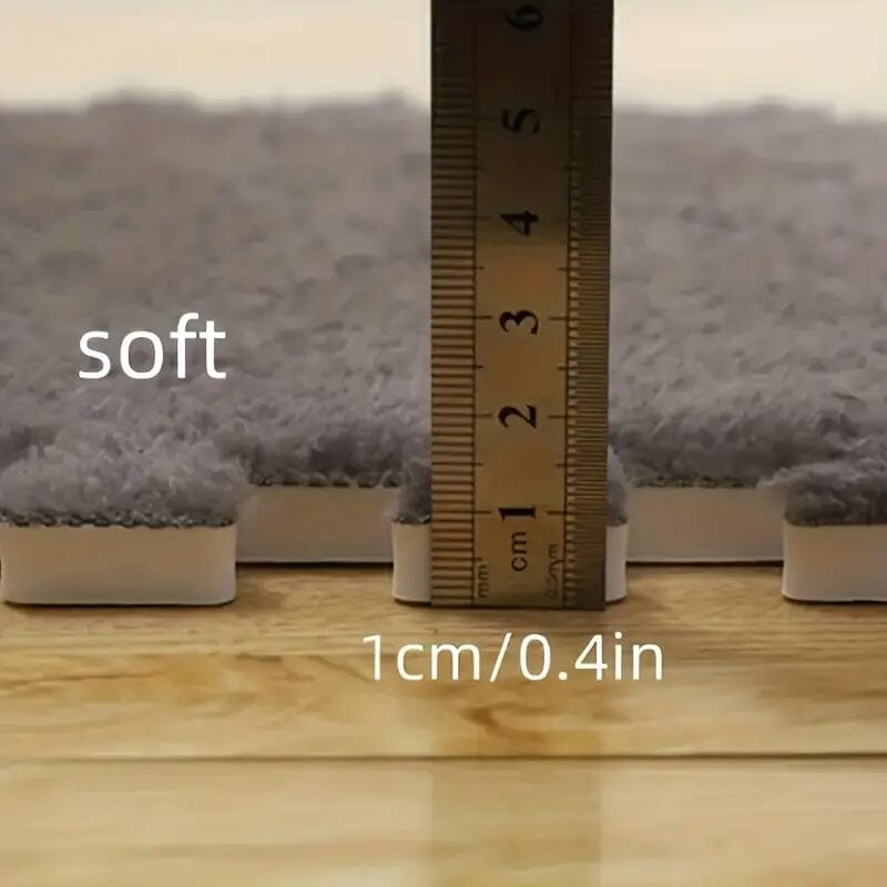 Skorter | 12 pieces: Cushion weave carpet Full Floor mat