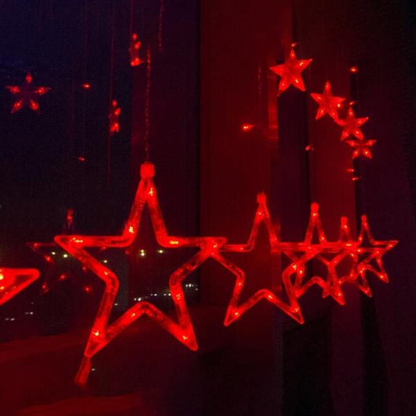 Skorter | 12 Stars 138 LED Curtain Light Strip