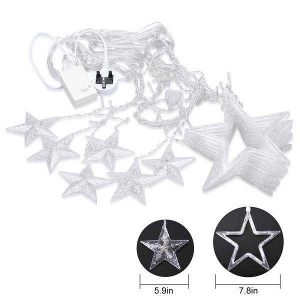 Skorter | 12 Stars 138 LED Curtain Light Strip