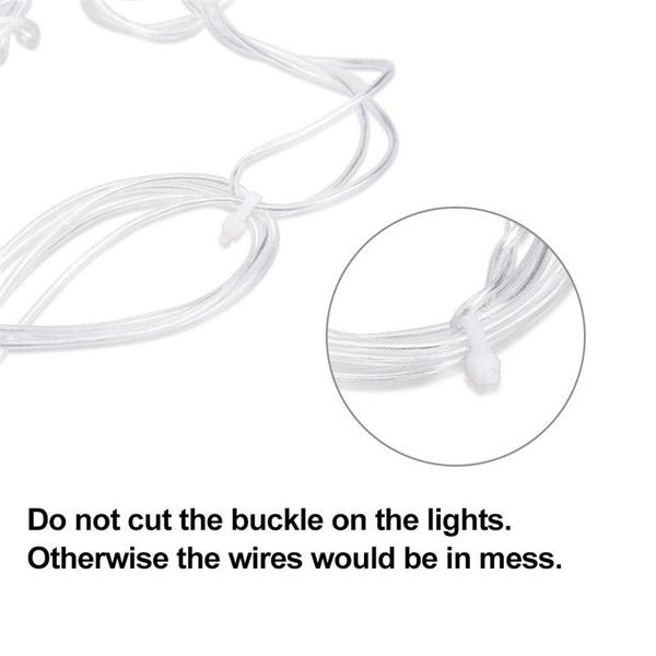 Skorter | 12 Stars 138 LED Curtain Light Strip