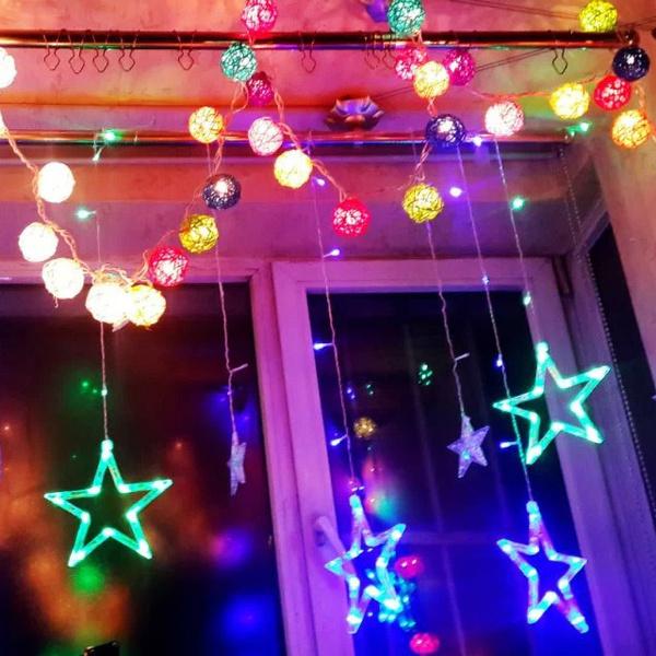 Skorter | 12 Stars 138 LED Curtain Light Strip