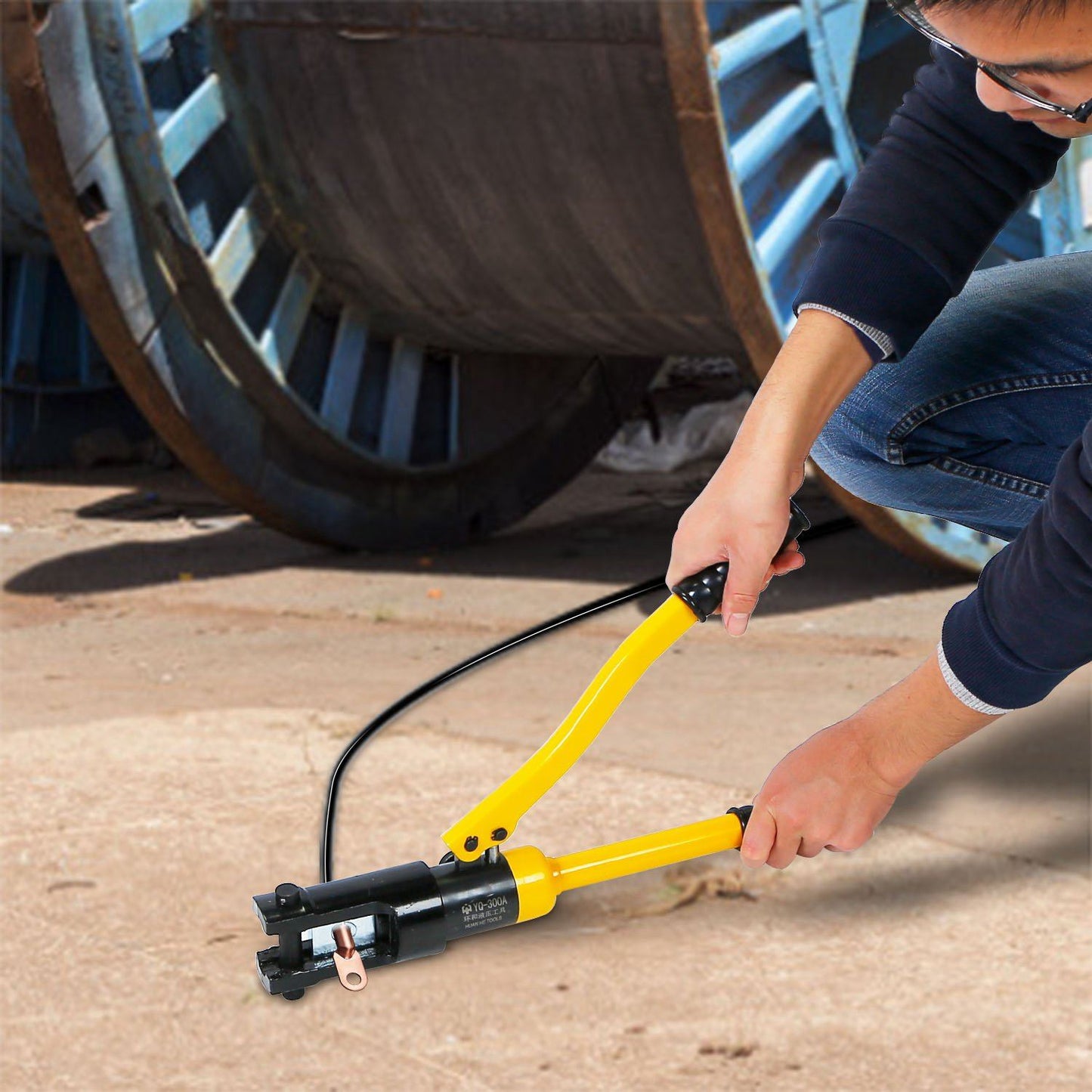 Skorter | 12 Ton Hydraulic Cable Puller