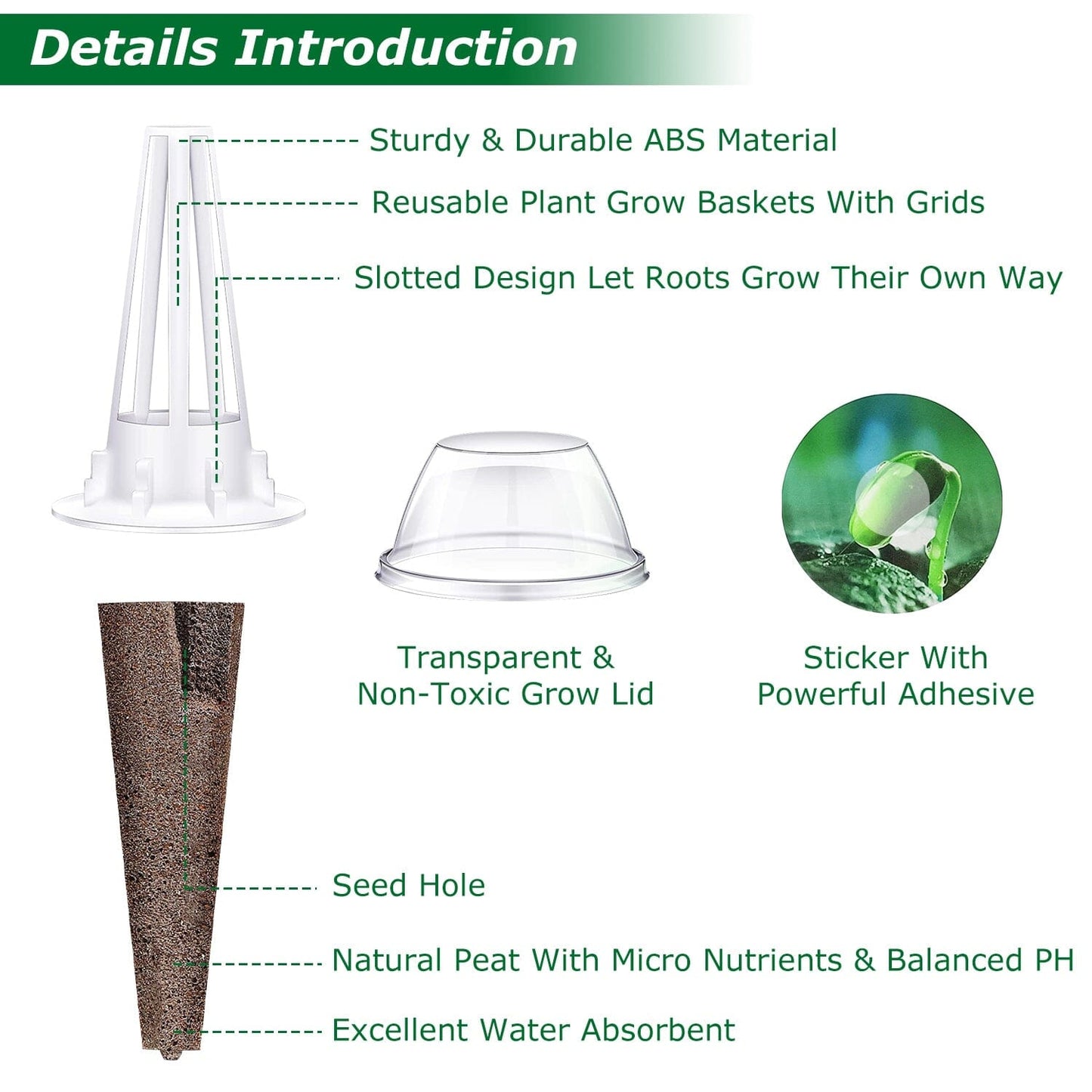 Skorter | 120-pieces: Seed Holder Kit