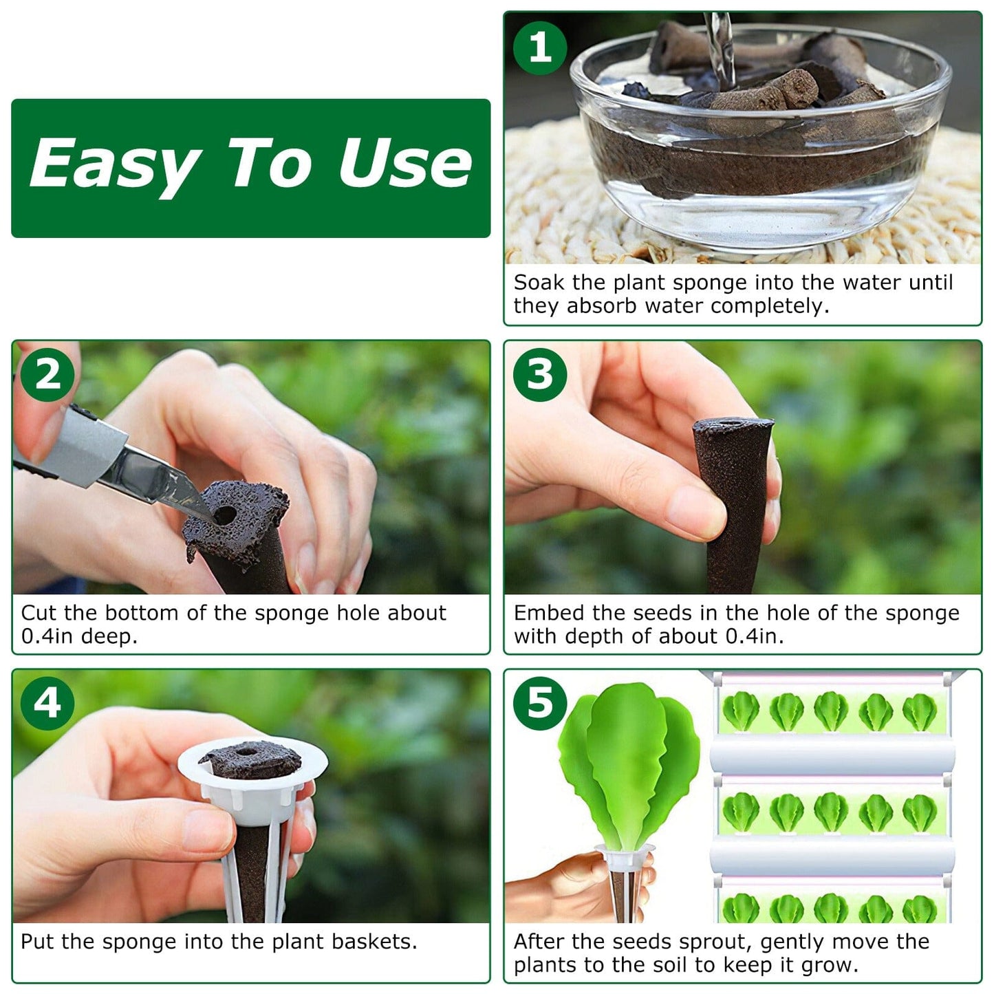 Skorter | 120-pieces: Seed Holder Kit