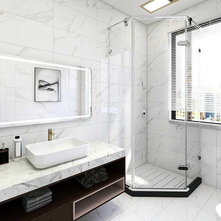 Skorter | Mosaic Tile Peel and Stick Tile PVC Kitchen Backsplash Peel and Stick Wall Tile