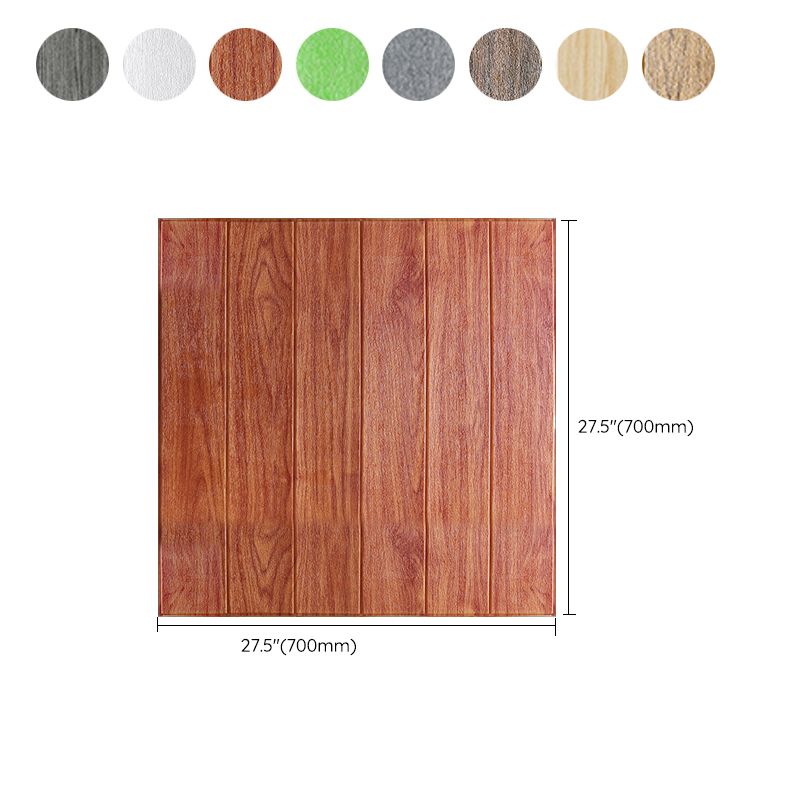Skorter | Modern Imitation Wood Grain Wall Access Panel Peel-and-Stick Foam Back Panel