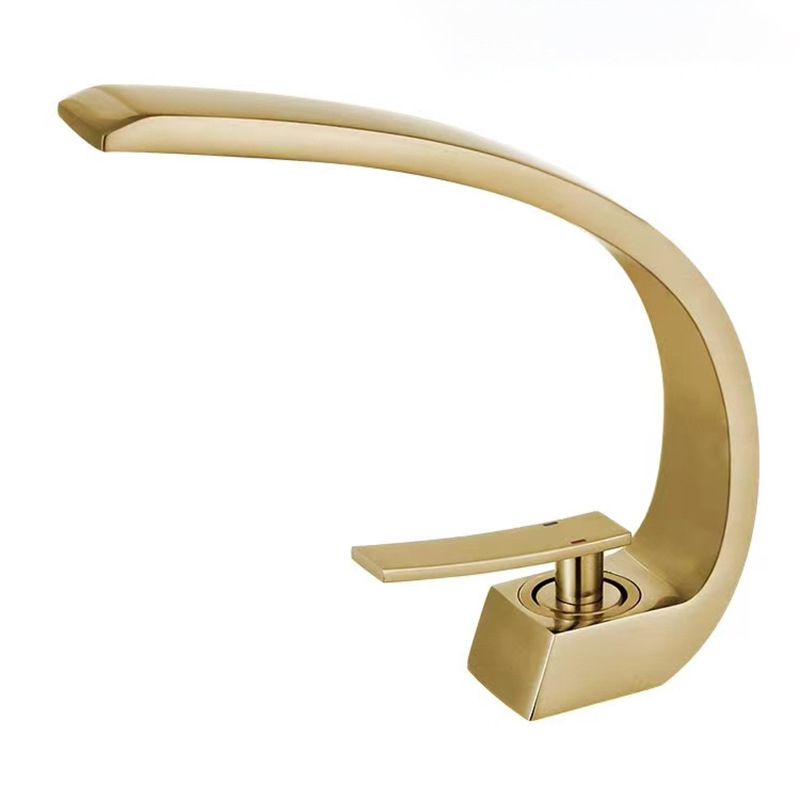 Skorter | 17 cm High Sink Faucet Luxury 1 Hole Sink Faucet Cubic Bathroom Faucet