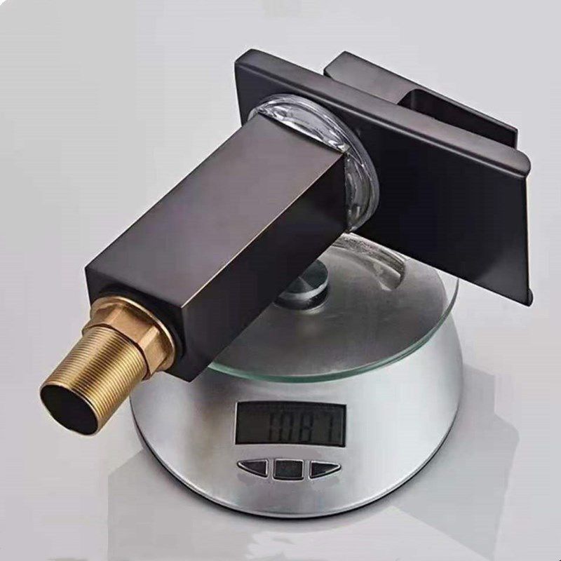 Skorter | Single-Handle Basin Faucet 1-Hole Widely Used Bathroom Sink Faucet with LED Lighting