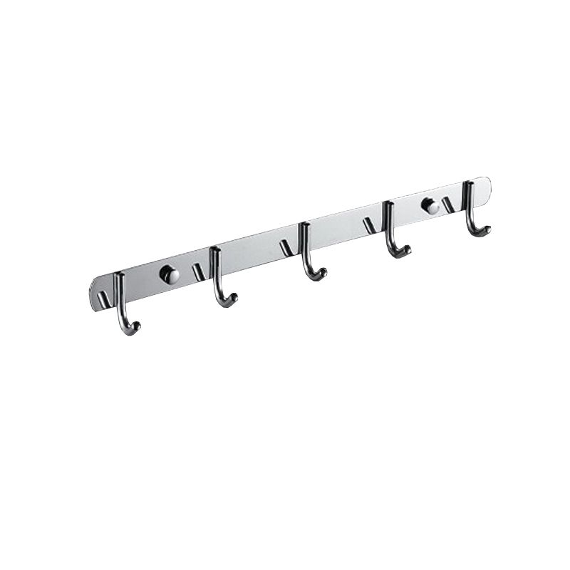 Skorter | Chrome Modern Bathroom Hardware Set Stainless Steel Towel Hook/Towel Bar & Bath Shelf