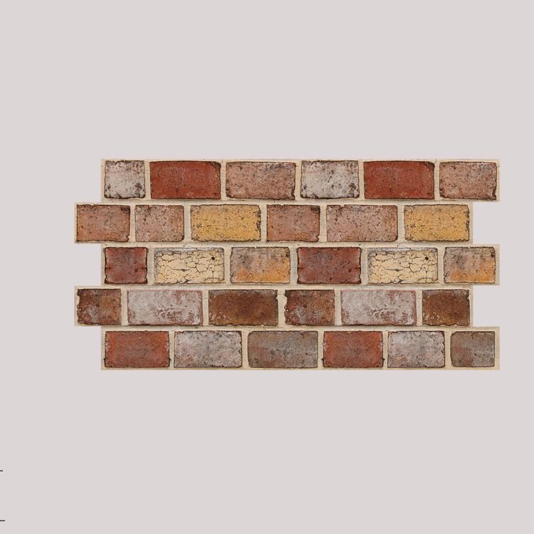Skorter | Artificial Brick Panel Wall Farmhouse Style Simple Living Room Wall Panel (5-Pack)
