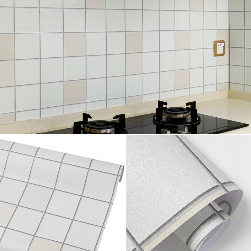 Skorter | Modern Peel and Stick Tiles PVC Mosaic Tiles Peel and Stick Back Wall Tiles