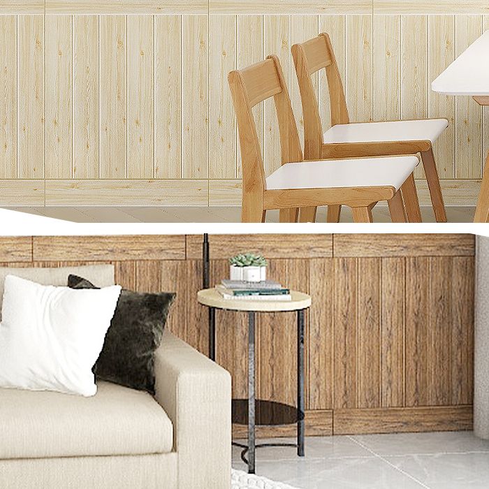 Skorter | Modern Imitation Wood Grain Wall Access Panel Peel-and-Stick Foam Back Panel