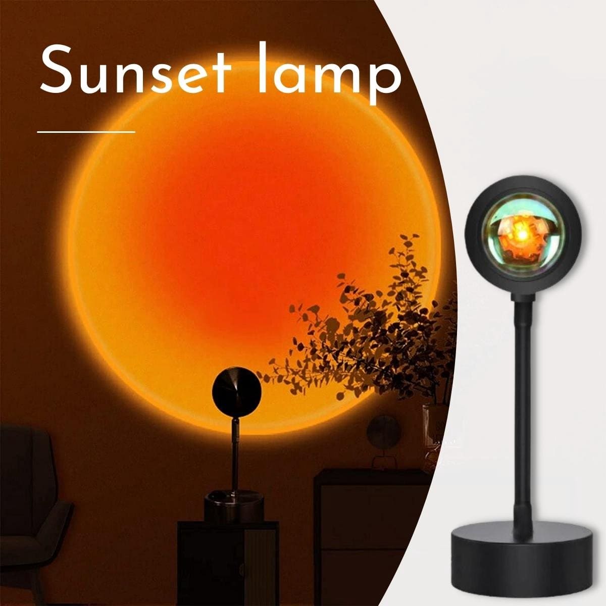 Skorter | GloedGlimpse - Create a Enchanting Atmosphere with Sunset LED Table Lamp from GloedGlimpse