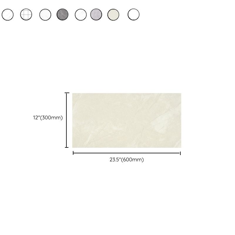 Skorter | 10-Pack PVC rectangular Peel & Stick subway tile kitchen and bathroom backsplash