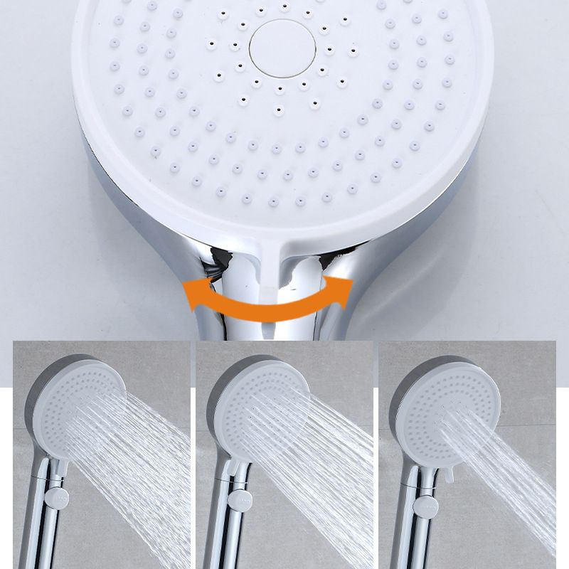 Skorter | Modern adjustable shower head metal 3 spray functions shower head combi