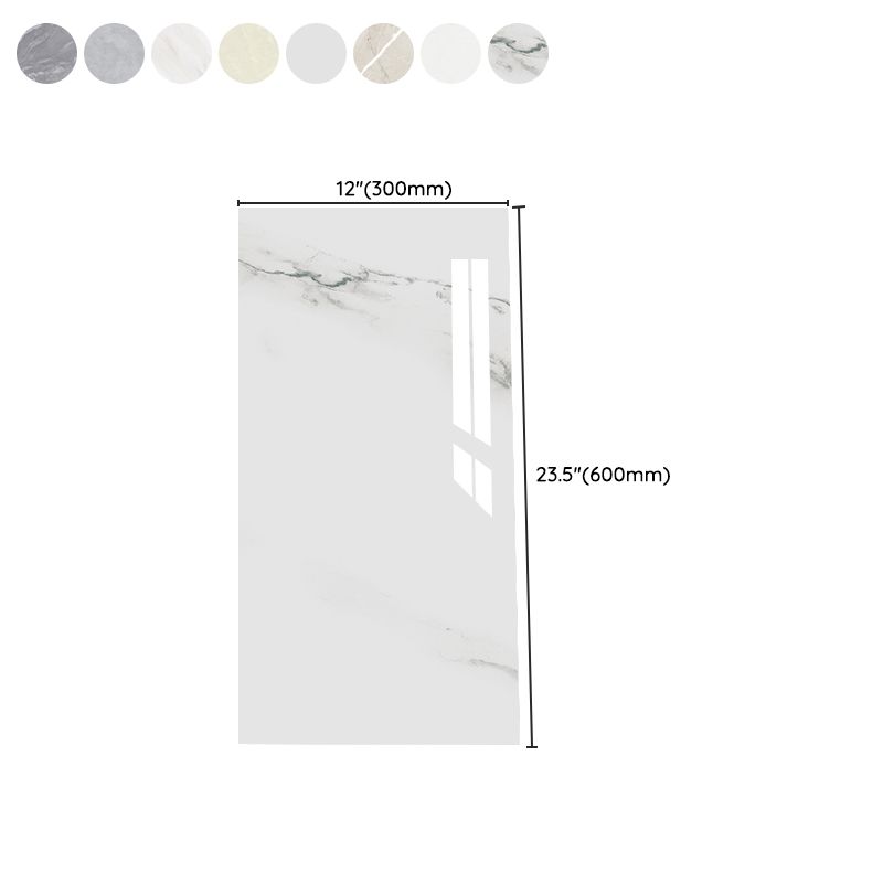 Skorter | Polished waterproof marbled sheet back panel peel and stick interior insert