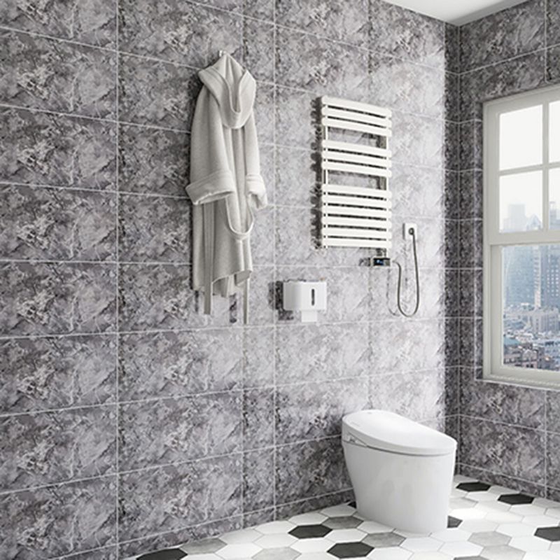 Skorter | Modern Bathroom Wall Tile Peel and Stick Waterproof Imitation Ceramic Tile