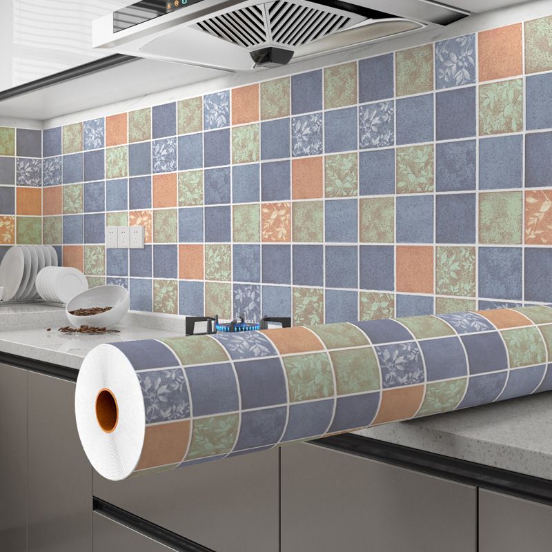 Skorter | Modern Peel and Stick Tiles PVC Mosaic Tiles Peel and Stick Back Wall Tiles