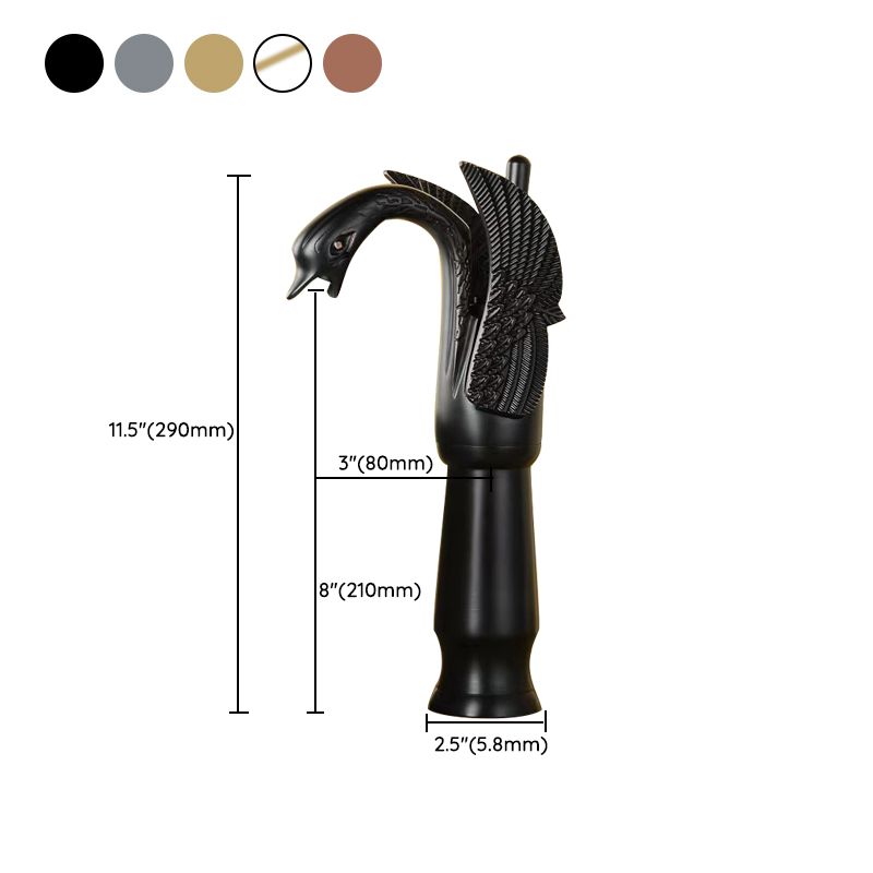 Skorter | Full brass bathroom sink faucet hot and cold water single lever sink faucet