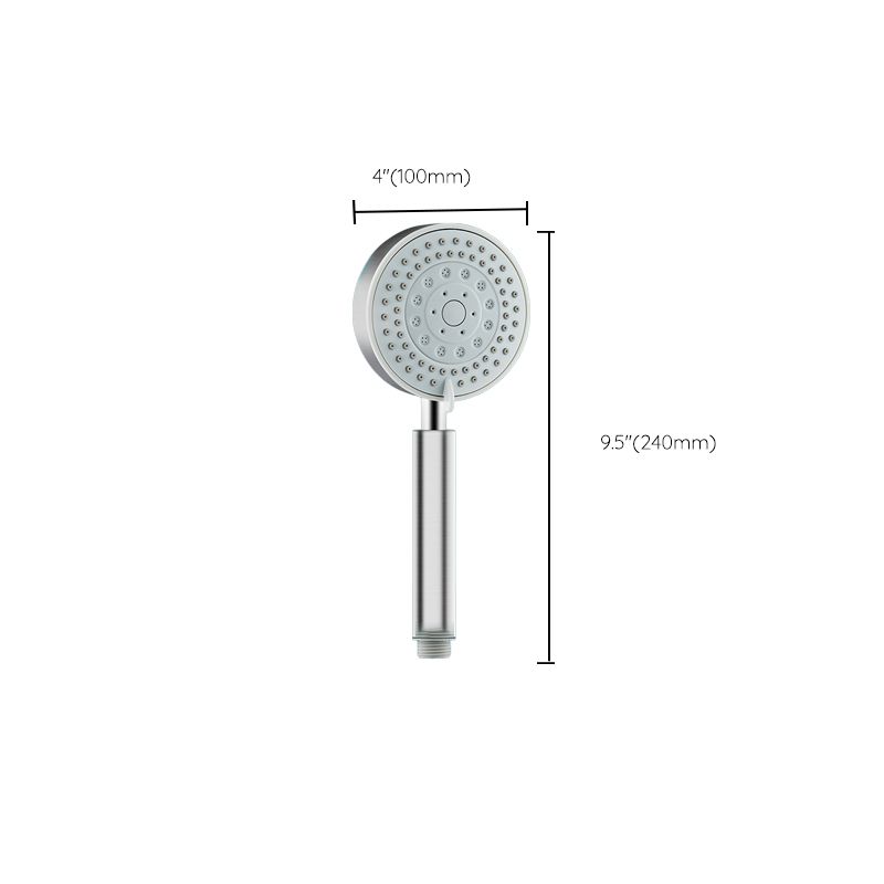 Skorter | Round self-cleaning hand shower adjustable spray pattern stainless steel hand shower