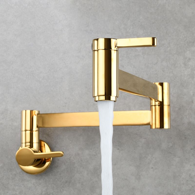 Skorter | 1-handle brushed nickel widespread faucet 1 hole wall-mounted bathroom faucet with brass