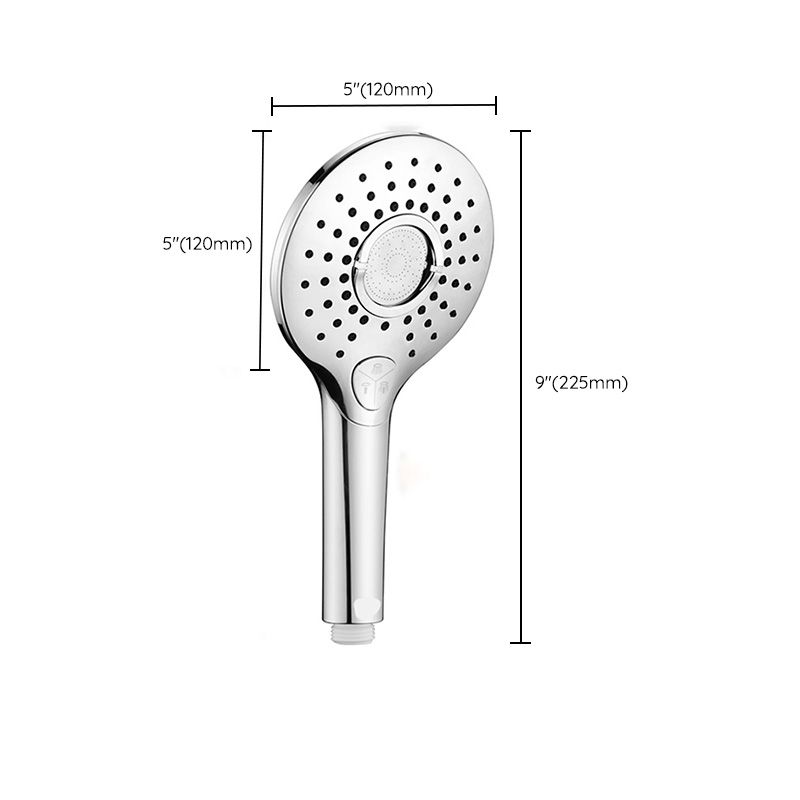 Skorter | Contemporary Showerhead Combination Metal Round Handheld Showerhead